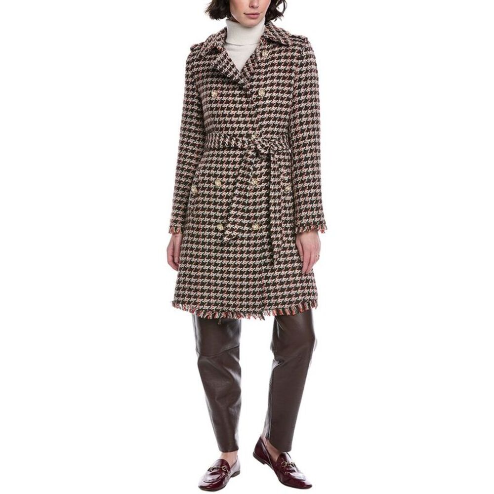 Walter Baker Womens Vicky Coat, Black